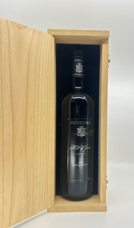 2001 Henschke 'Hill of Grace" Shiraz Label
