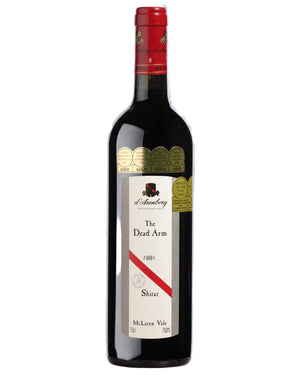 2001 d'Arenberg The Dead Arm Shiraz 750mL - Cellar Link Auctions