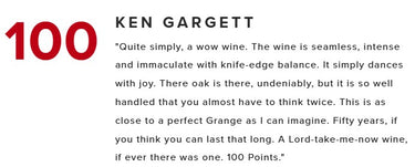 2021 Penfolds Bin 95 Grange Shiraz - 100 Points - Gift Pack - Magnum 1500mL