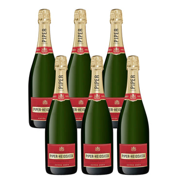 NV Piper Heidsieck Cuvee Brut 750mL - 6 Bottle Case