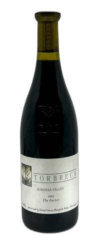 Torbreck the factor 2002 Front label