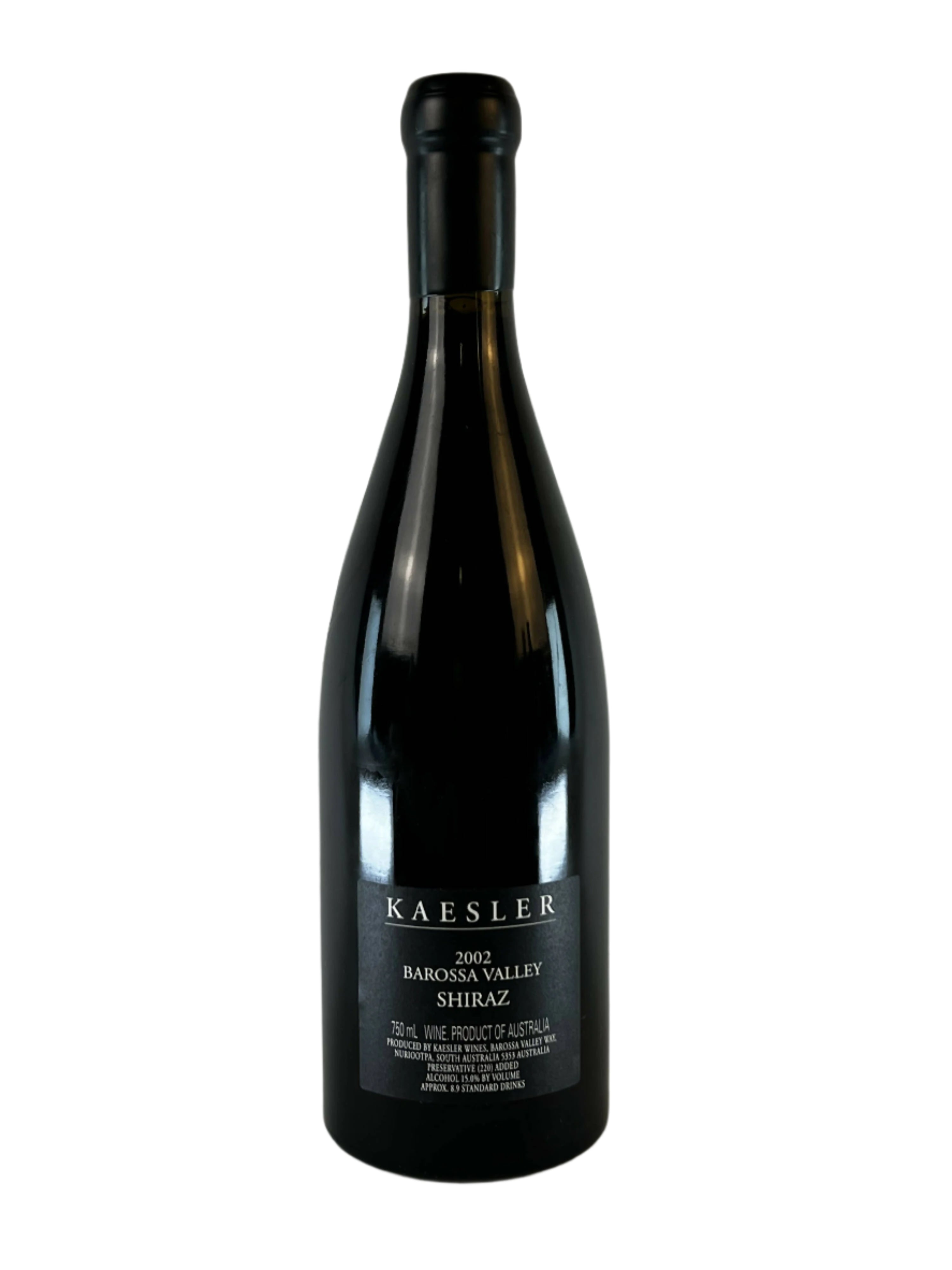 2003 Kaesler Old Bastard Barossa Shiraz 750mL Cellar Link Auctions