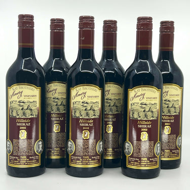 2002 Kay Brothers Amery Hillside Shiraz 750mL - 6 Bottle Lot