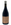 Wine bottle with a brown label on a white background