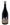 Wine bottle with a visible label on a white background