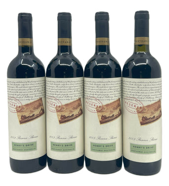 Henry's Drive Padthaway Reserve Shiraz 2003 - 750 ML - 4 Bottle Lot