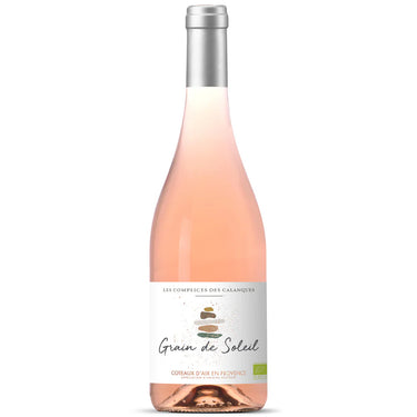 2023 Les Complices des Calanques Grain de Soleil Coteaux d'Aix-en-Provence Organic Rosé 2023