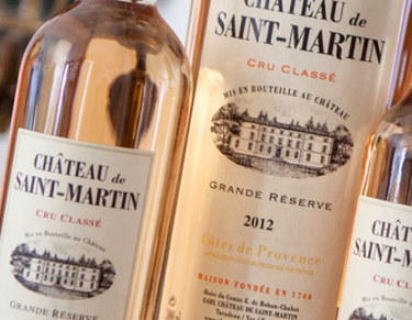 2023 Chateau St Martin Grande Reserve Cru Classe Rose 750mL - 6 Bottle Pack
