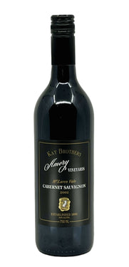 Kay Brothers Amery Estate Cabernet Sauvignon 2002 750mL  - 6 Bottle Lot - 14728200