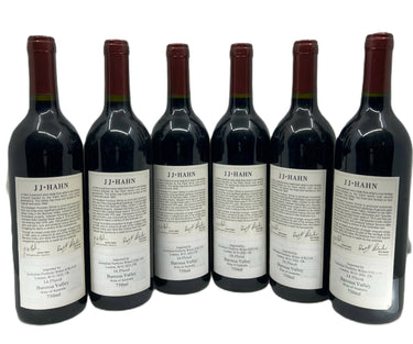 2001 JJ Hahn Nineteen Fourteen Block Shiraz 750mL - 6 Bottle Lot