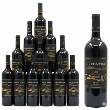 2002 Charles Melton Barossa Shiraz 750mL x 12 Plus Bonus Magnum