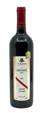 2002 d'Arenberg The Coppermine Road Cabernet Sauvignon 750mL