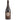 Wine bottle with a decorative label on a white background