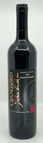 Craneford 2004 Cab Sav 750mL single bottle